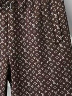 Louis Vuitton Brown Monogram Swim Shorts